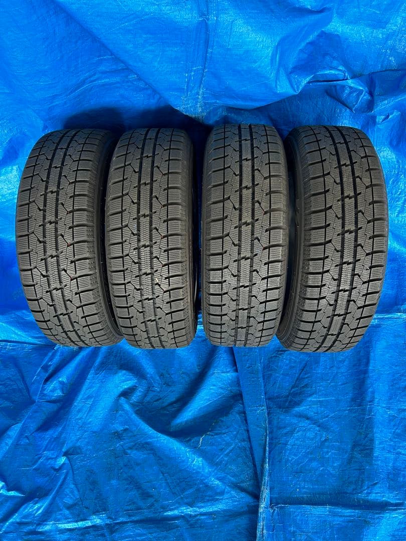 185/60R15 スタッドレス4本セット　シエンタ等に！2023年製造　バリ山