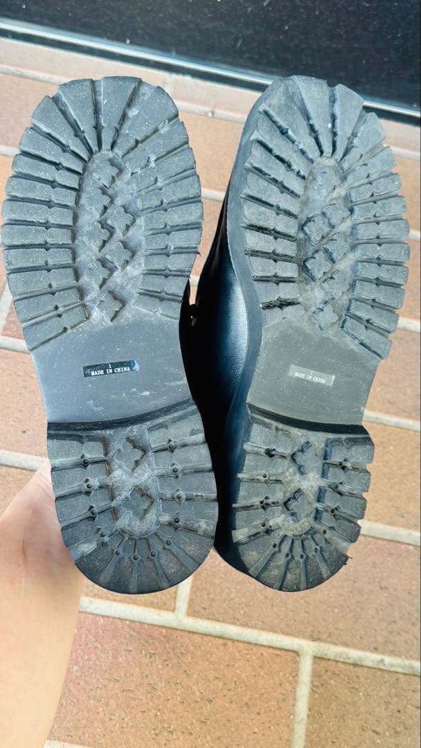 ちはる CTHY TIROLEAN LETHER DAD SHOES