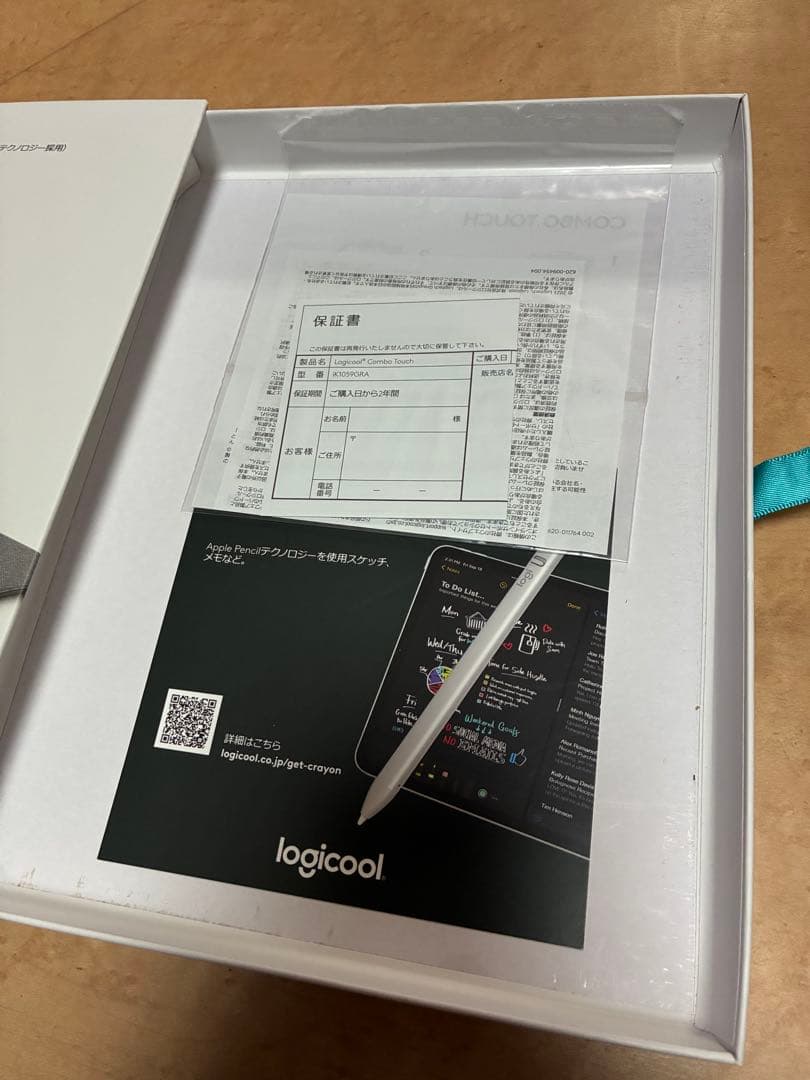 【美品】Logicool Combo Touch（第10世代用iPad用カバー）