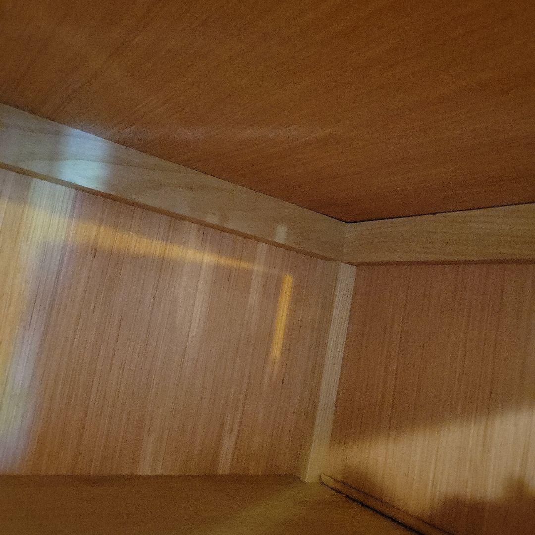 引き取り限定大型家具　アンティーク風木製ワードローブナチュラルウッド