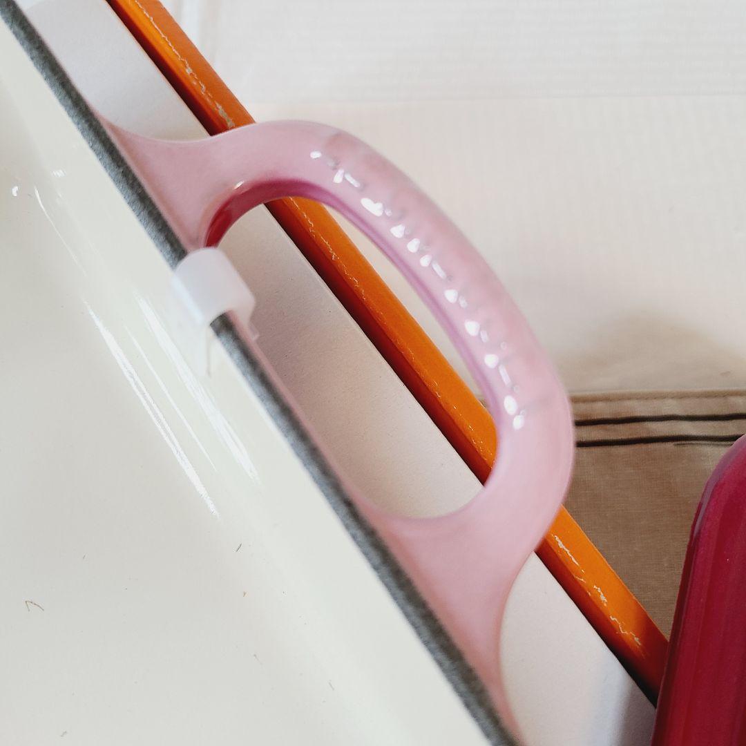 【フォロワー様引5%済】ルクルーゼ スクエア 24 cm ベリー カッパーツマミ