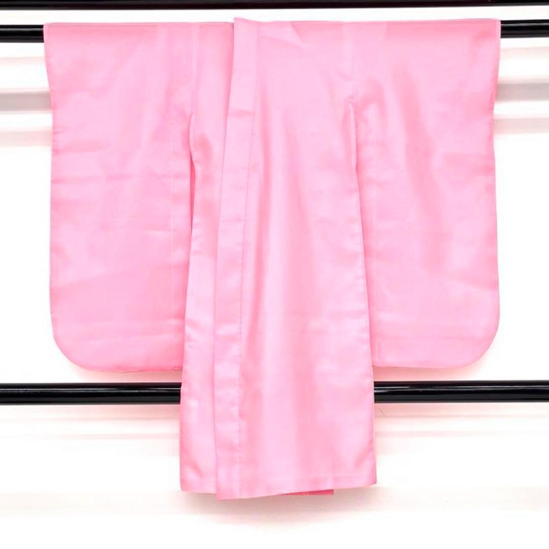 【着物と帯 時流】O24250ys◆七五三 3 才女の子着物&被布コート+長襦袢