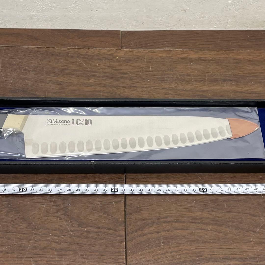 ECK36c 未使用 ミソノ UX10 牛刀 270mm サーモン型 庖丁