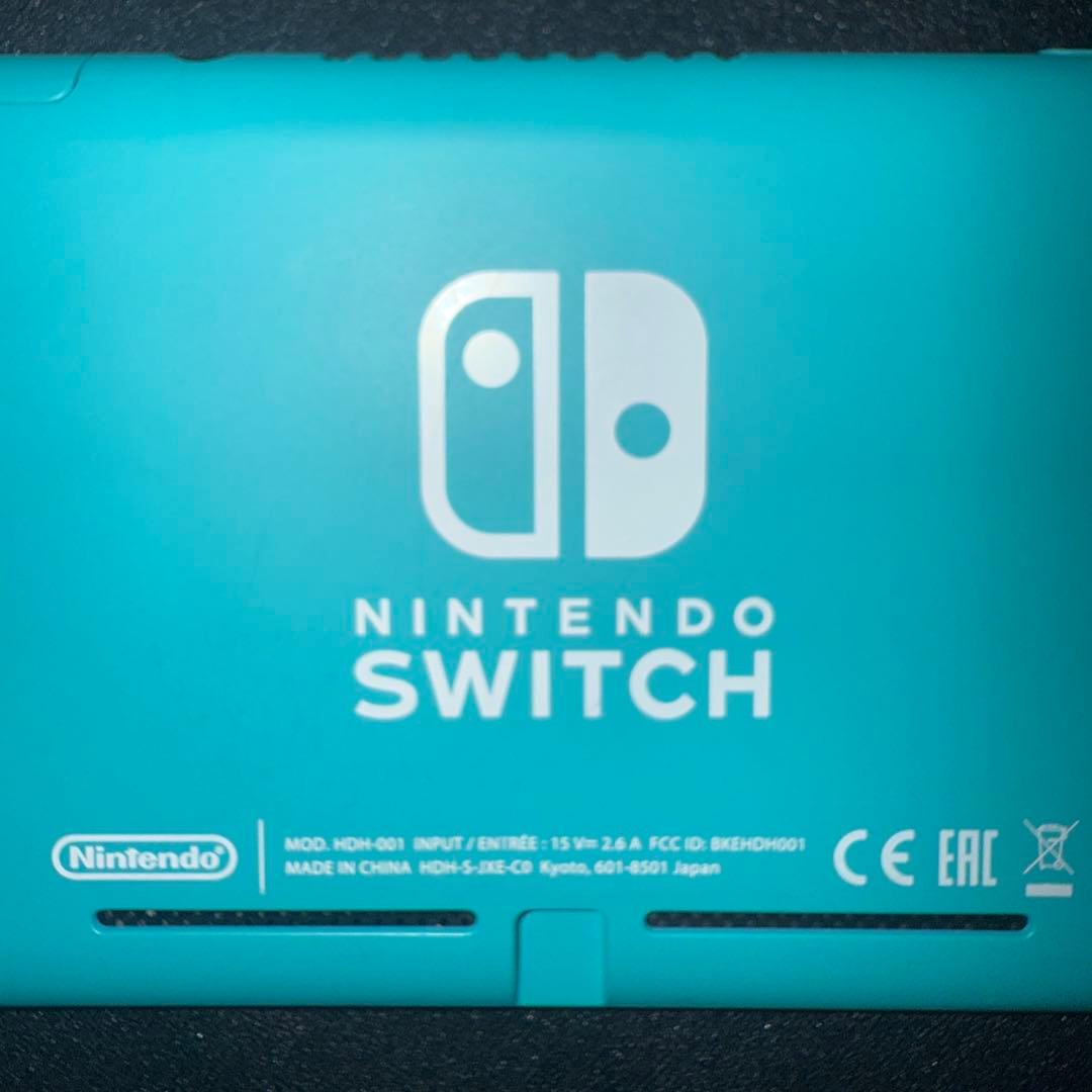 Nintendo Switch Lite ターコイズ 動作OK‼️充電器付き