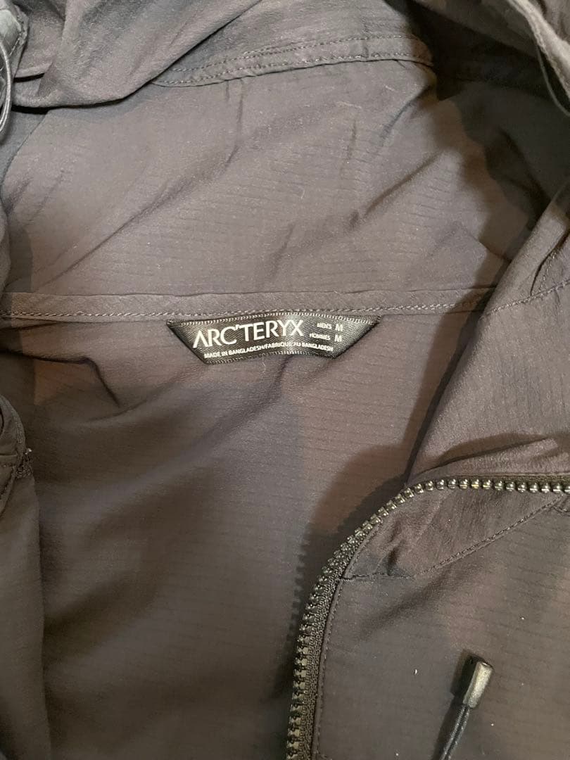 アークテリクス　スコーミッシュフーディー　M ブラック