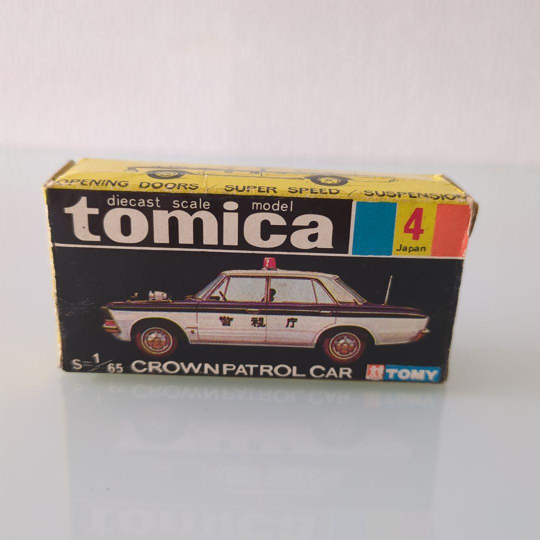 黒箱 トミカ クラウンパトロールカー 1A シール付き 色指定箱