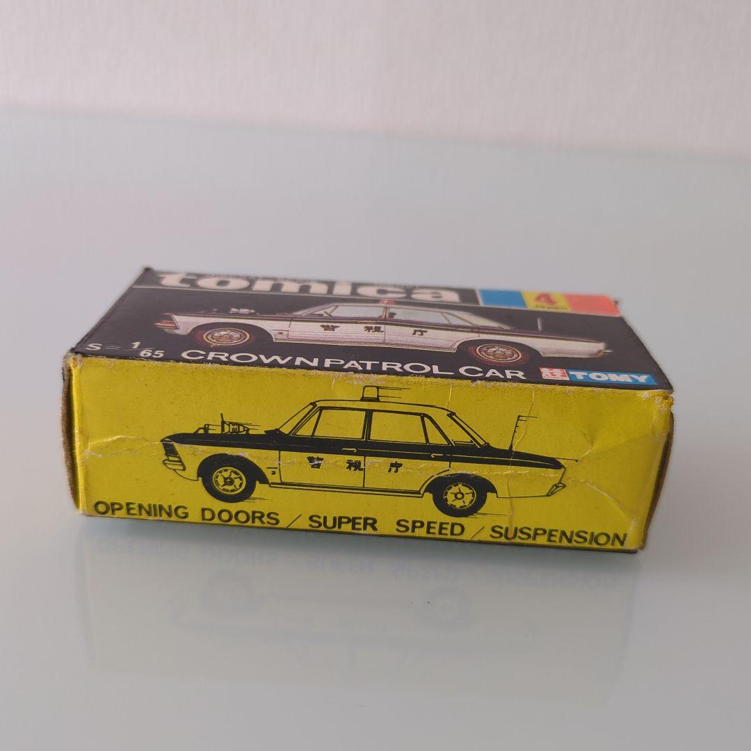 黒箱 トミカ クラウンパトロールカー 1A シール付き 色指定箱