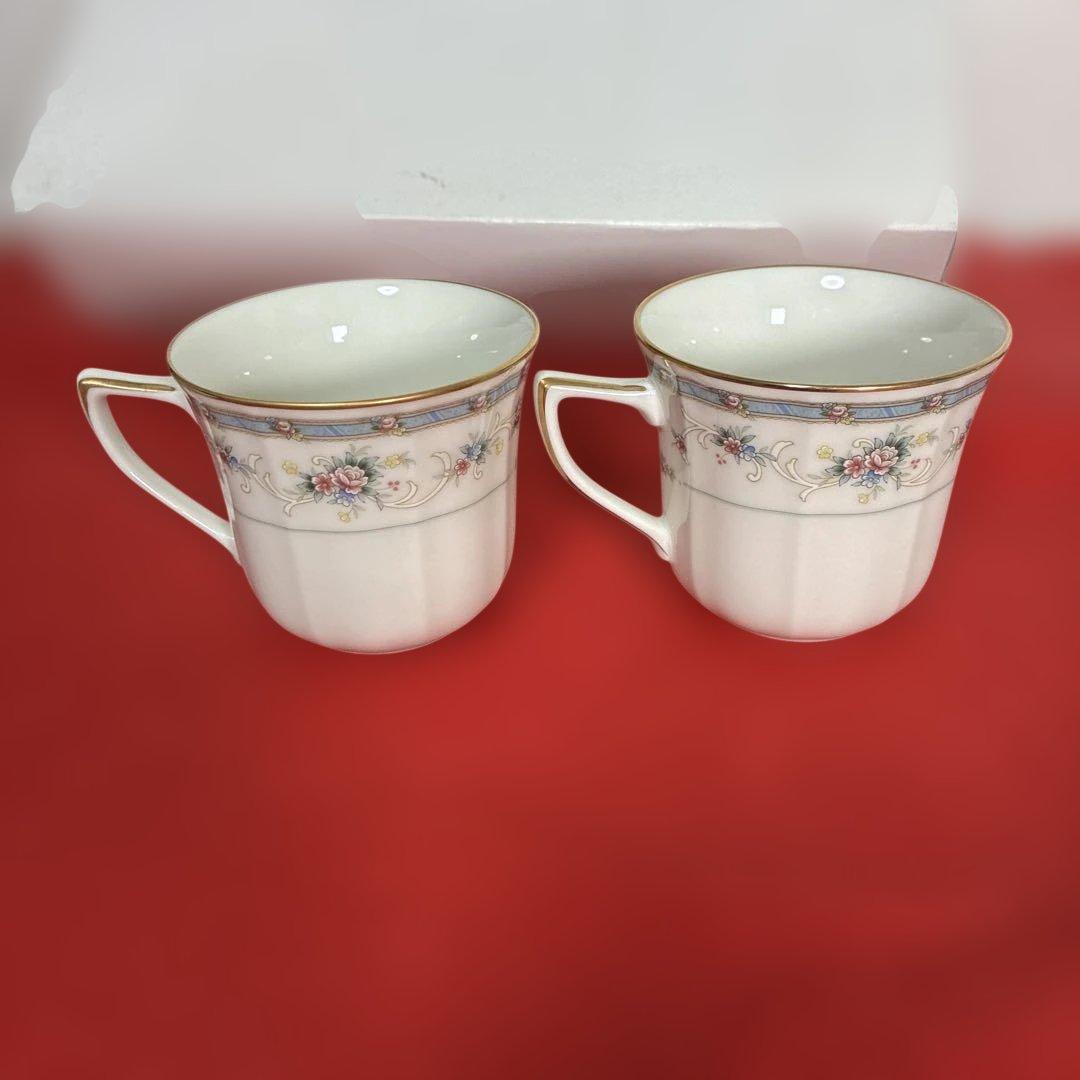 未使用ノリタケ NORITAKE アイボリーチャイナ モーニングセット（2客）