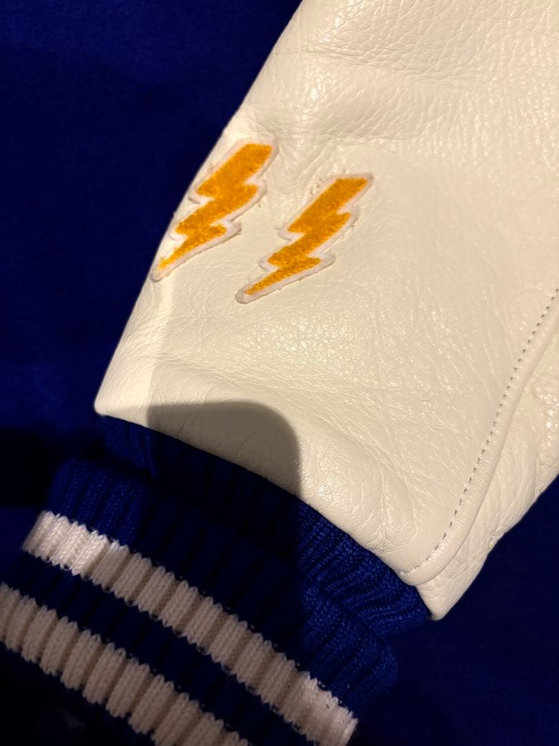 CALEE キャリー　スタジャン レザー袖　本革　アメカジ　ワーク　ヴィーテージ