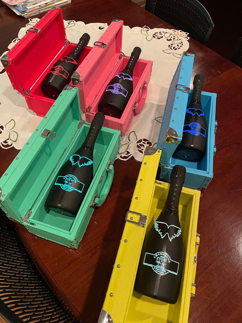 五本フル 美品BOX ANGEL Champagne Brut エンジェル