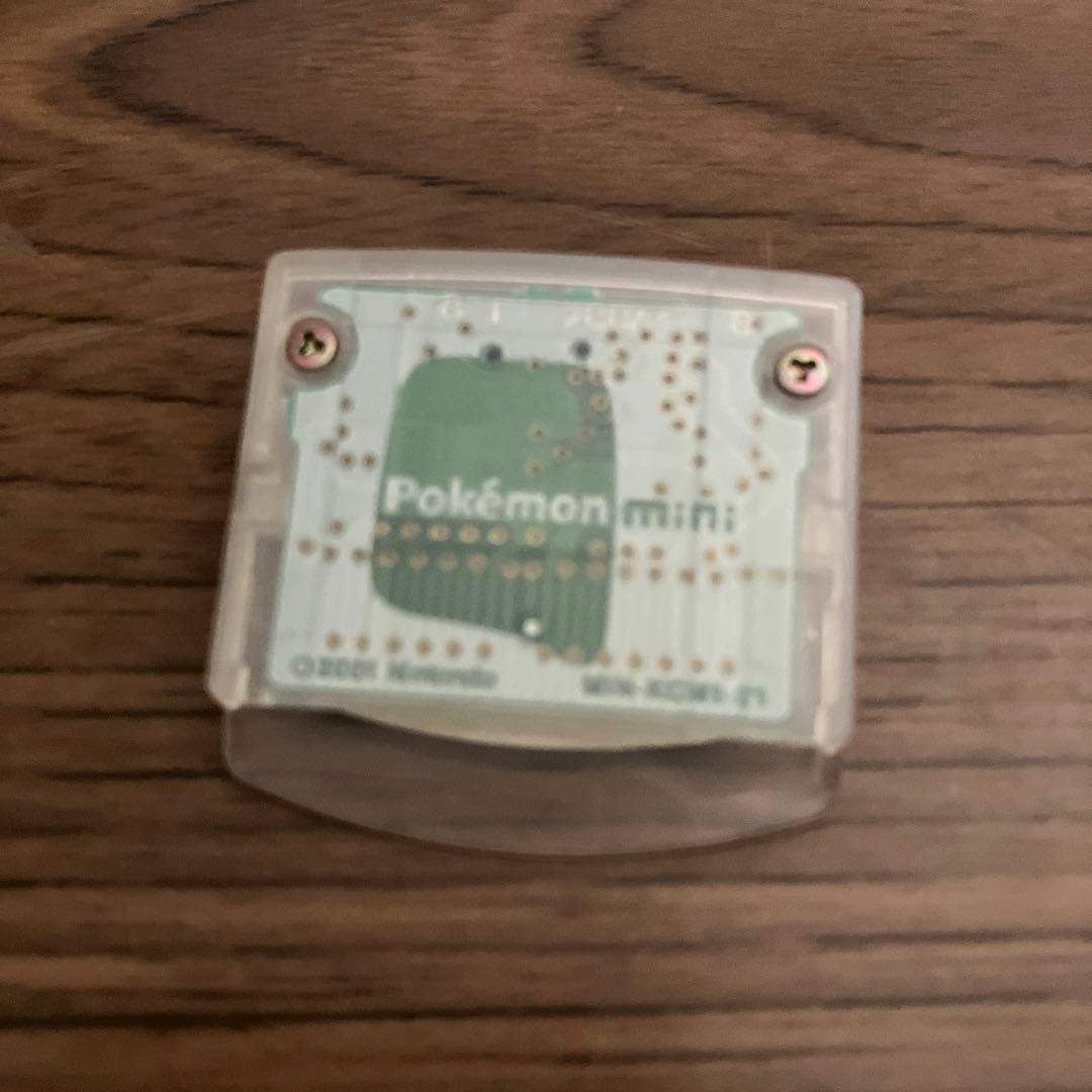 ポケモンアニメカード大作戦 ポケモンミニソフト　起動確認済み