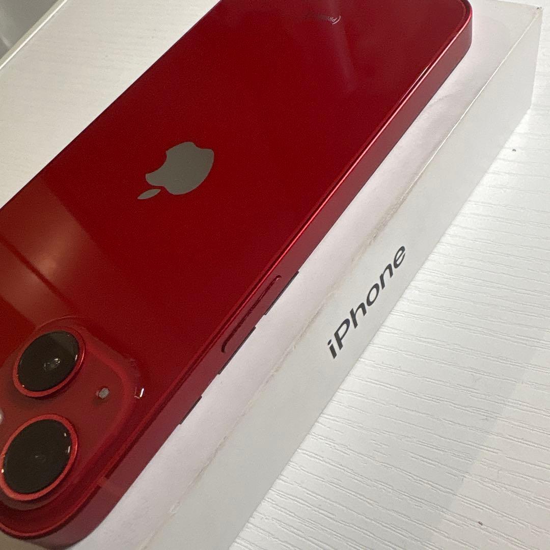 iPhone13 128GB SIMフリー レッド 極美品