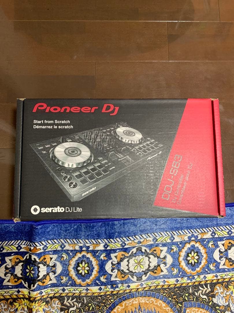 Pioneer DJ DDJ-SB3 コントローラー　ターンテーブル