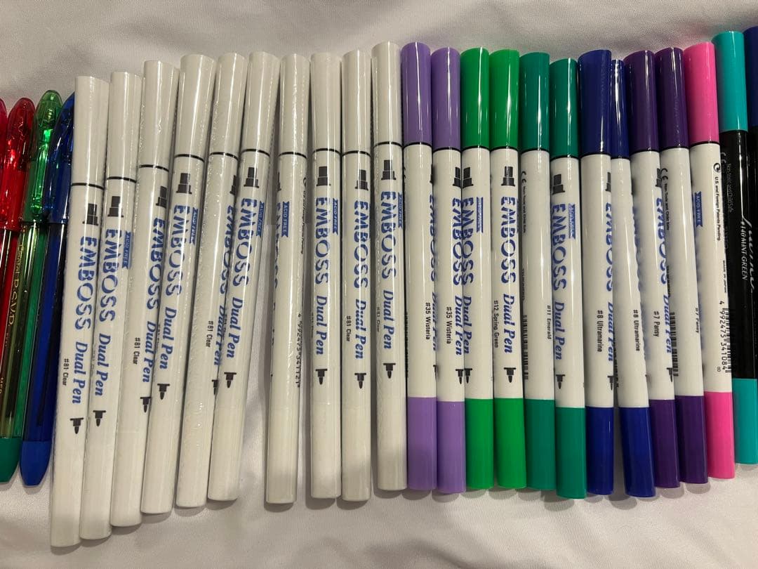 【ペン回し】未改造ペン140本+αセット (RSVP, HGG, エンボス..)