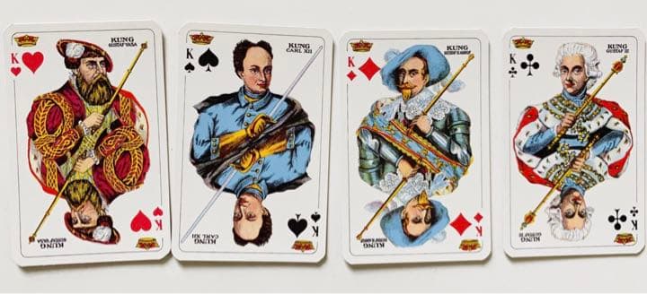 ビンテージトランプカード Oberg's Spelkort 2デッキ