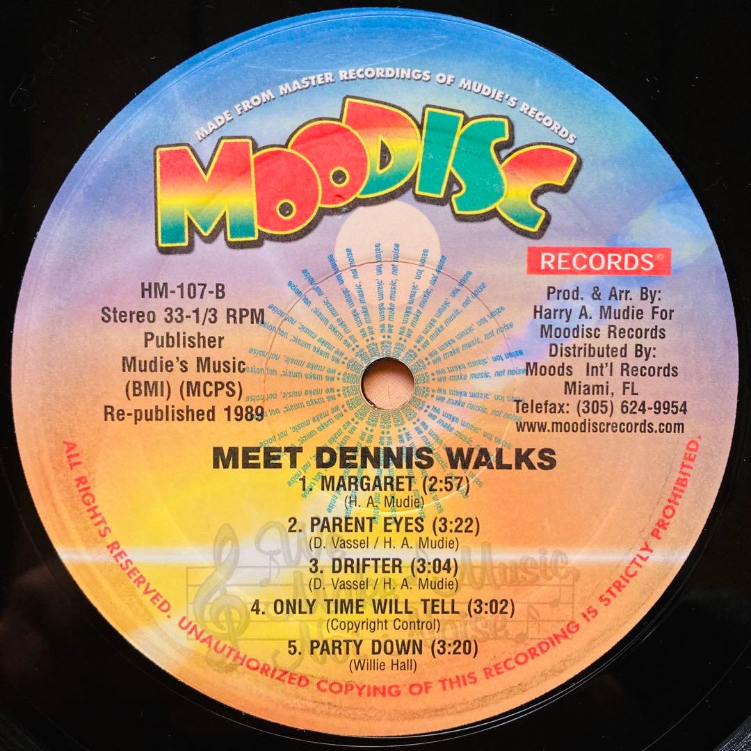 LP盤 DENNIS WALKS - MEET DENNIS WALKS レゲエ