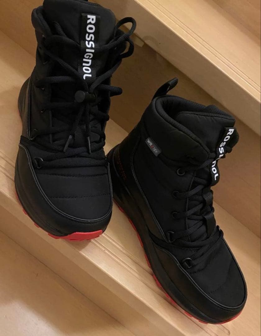 ROSSIGNOL 防水スノーブーツ ブラック