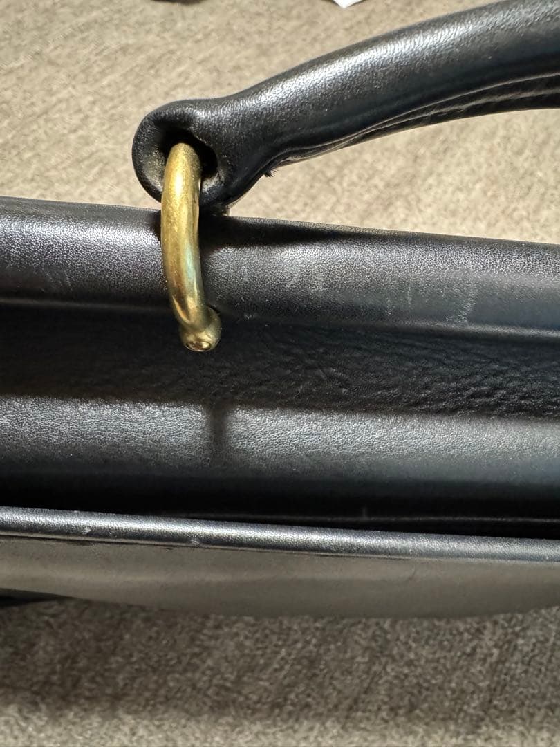 オールドコーチ　OLD COACH　ブリーフケース　黒　madein USA