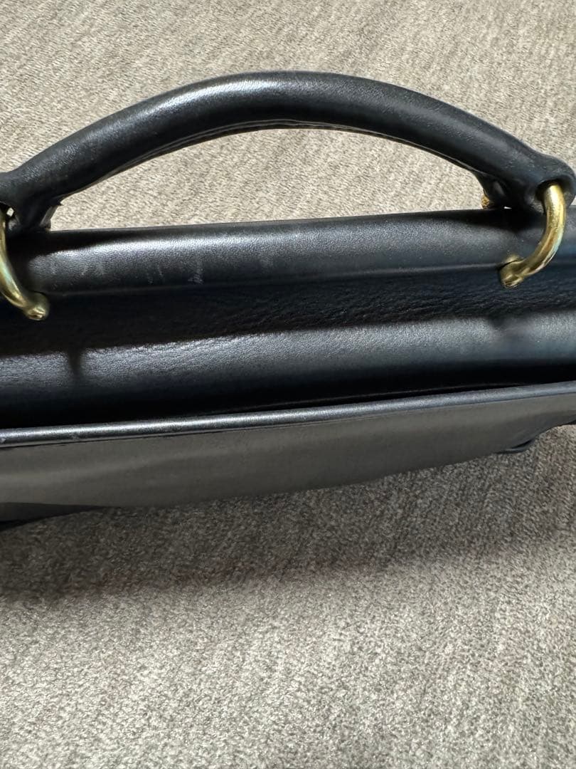 オールドコーチ　OLD COACH　ブリーフケース　黒　madein USA