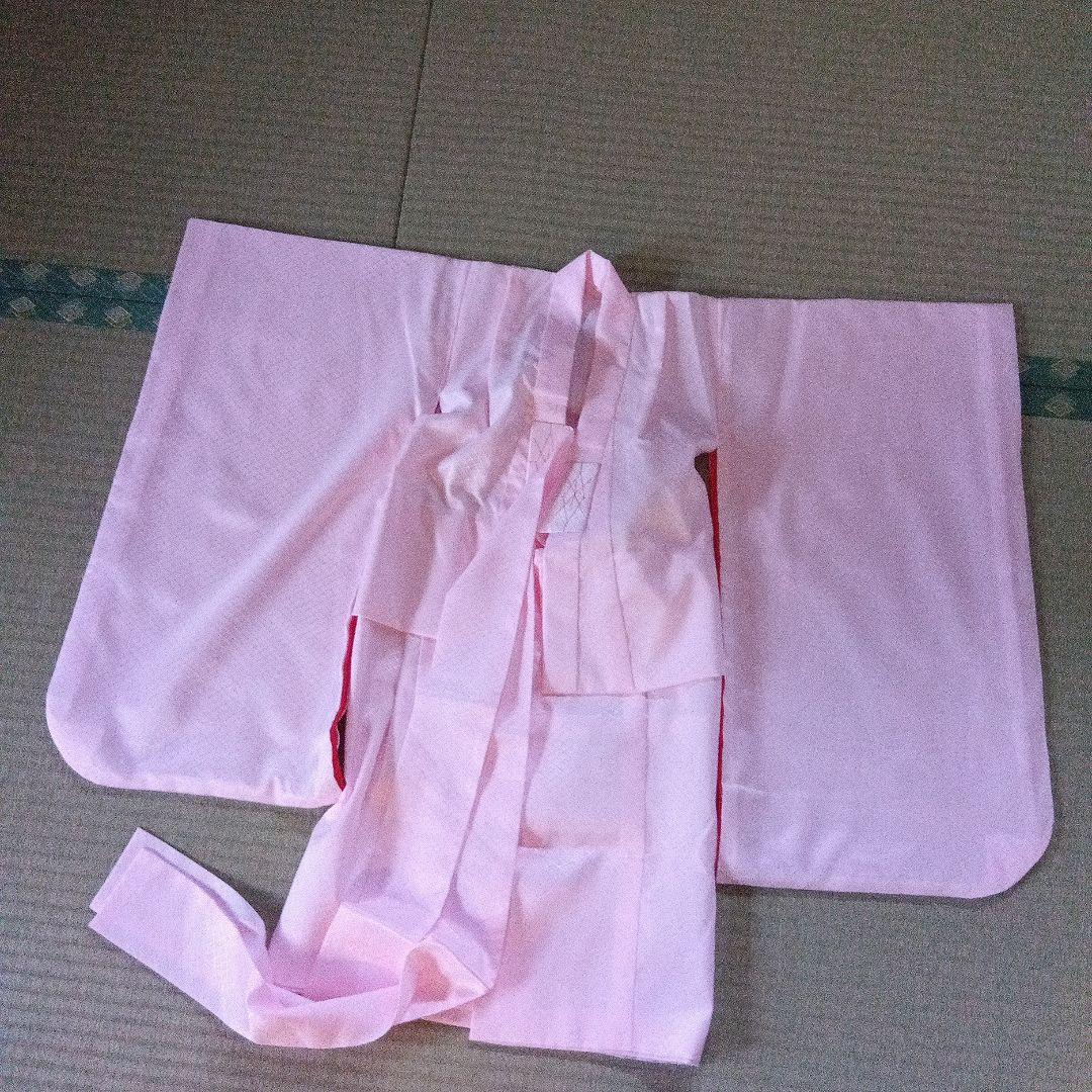 七五三 ３歳 赤被布着