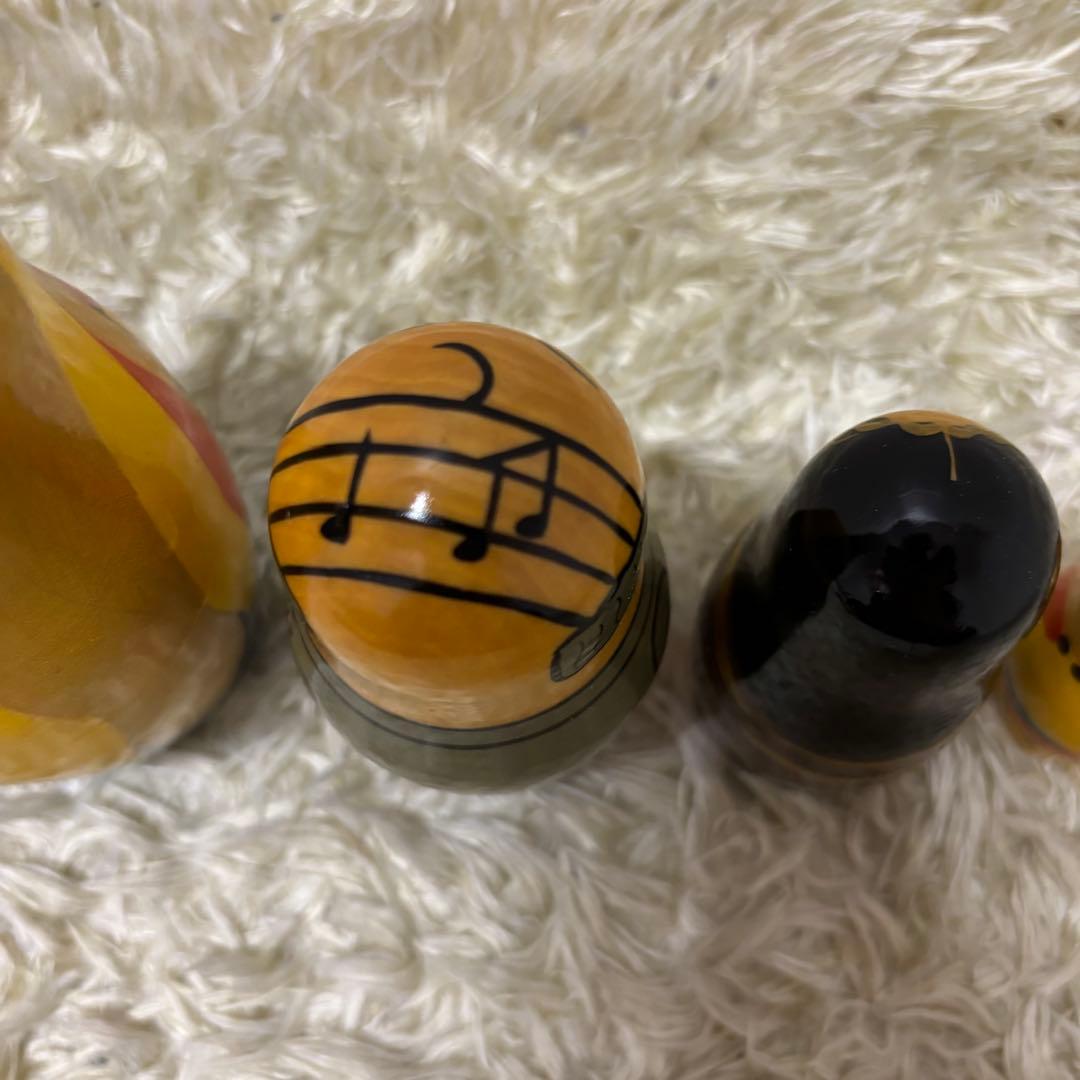 希少品　アルベロベロ ブタさんマトリョーシカ　インテリア小物