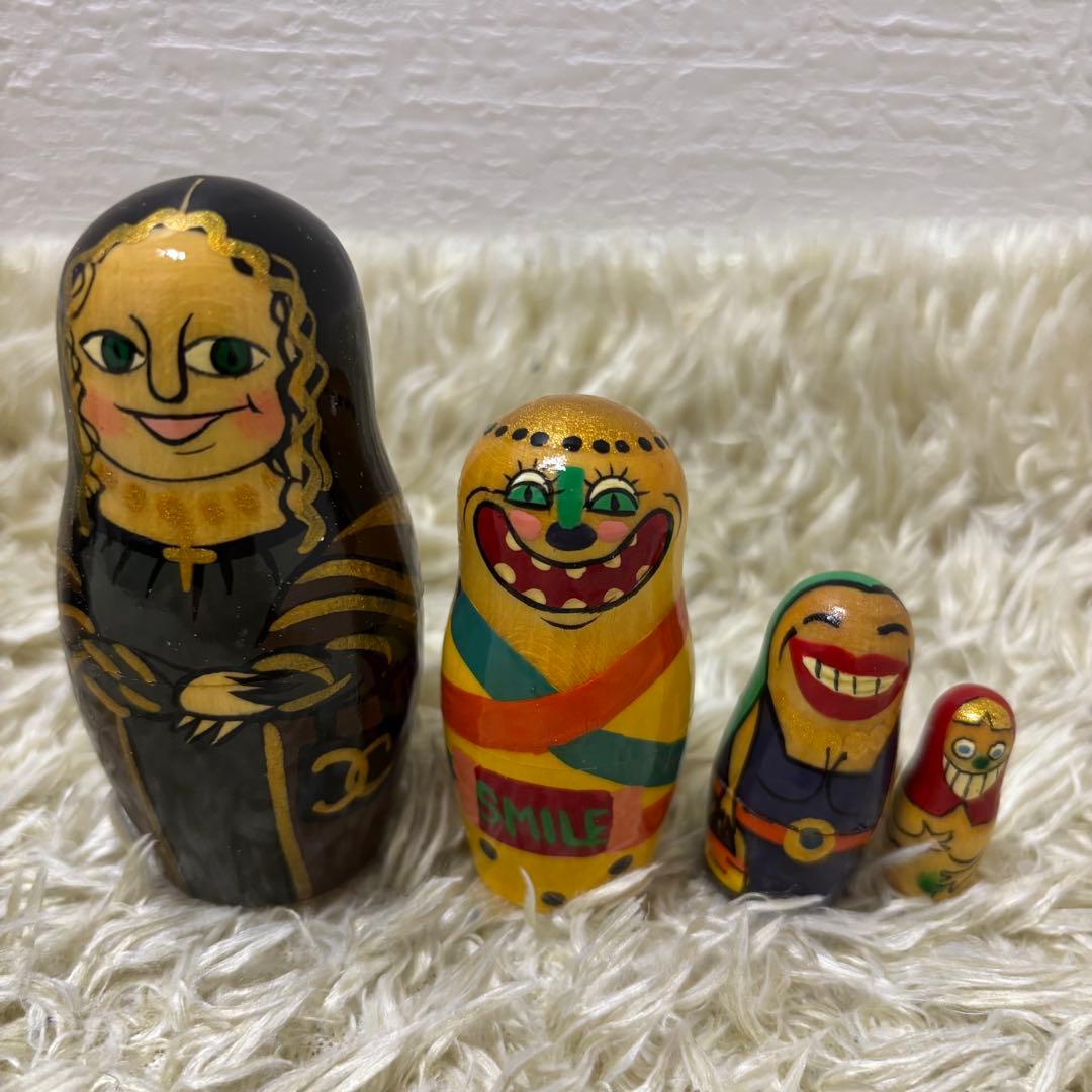 希少品　アルベロベロ ブタさんマトリョーシカ　インテリア小物