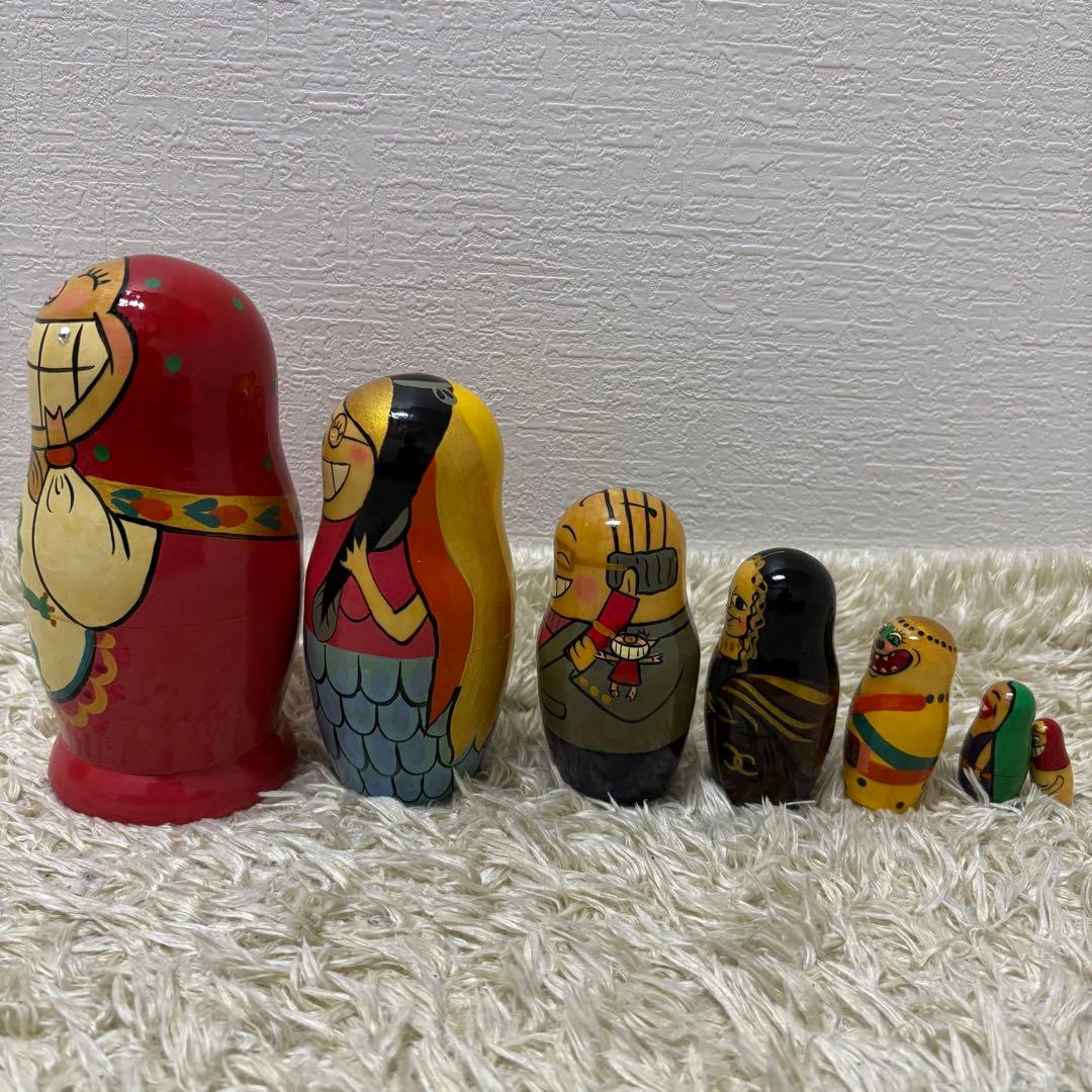 希少品　アルベロベロ ブタさんマトリョーシカ　インテリア小物