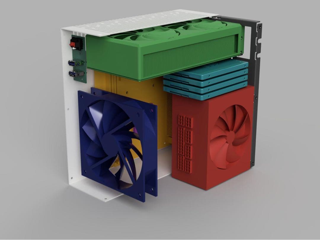 ミニpc ケース itx