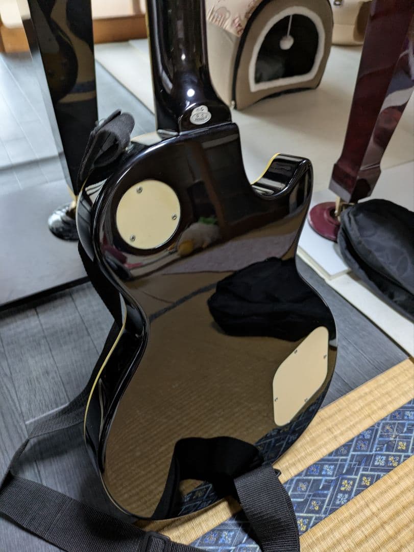 レフティ　レスポール　 エレキギター　 サンバースト　メイソン　Maison