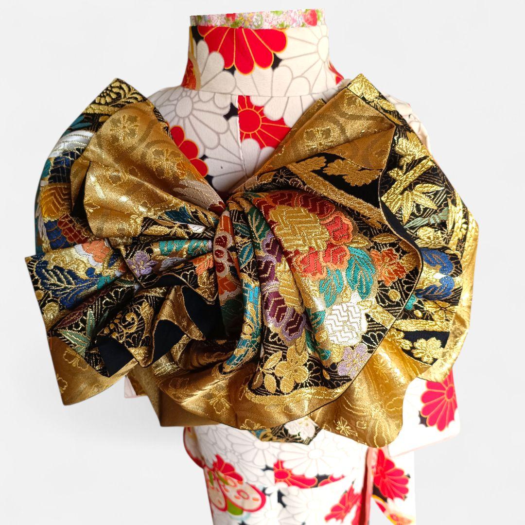 専用です☆黒金の作り帯