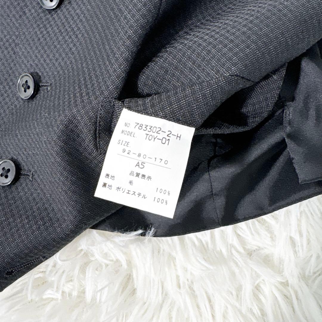 LUCIFERO×Tollegno1900 3ピーススーツ ブラック M