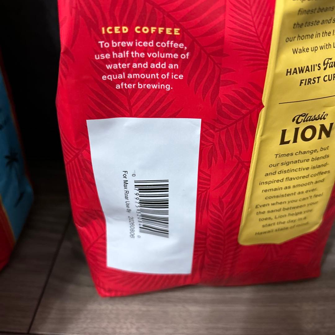 超ビッグ ライオンコーヒー・バニラマカダミア680×3袋 中抽き