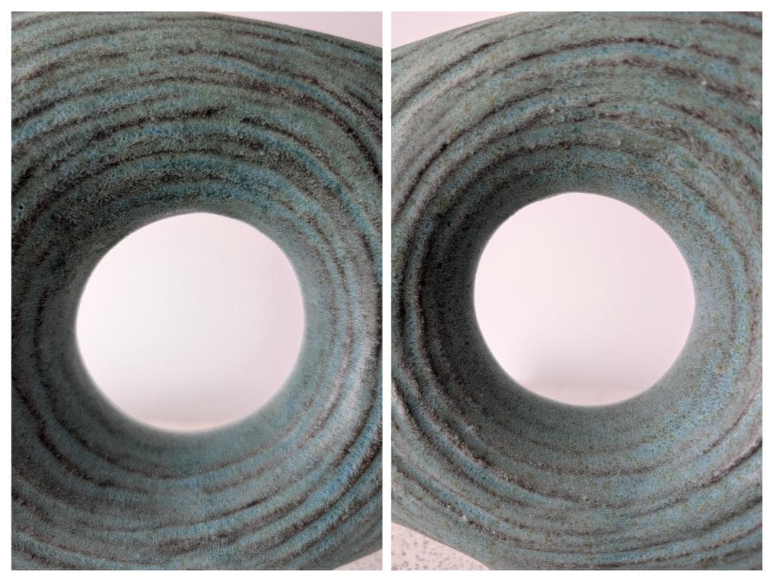 ビンテージ アノニマス 変形 陶器 オブジェ ジャパニーズモダン プリミティブ