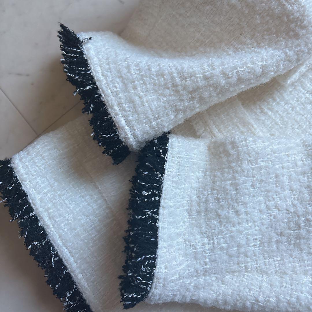 現行　セオリーリュクス ツイードジャケットCosetteNadieJacket