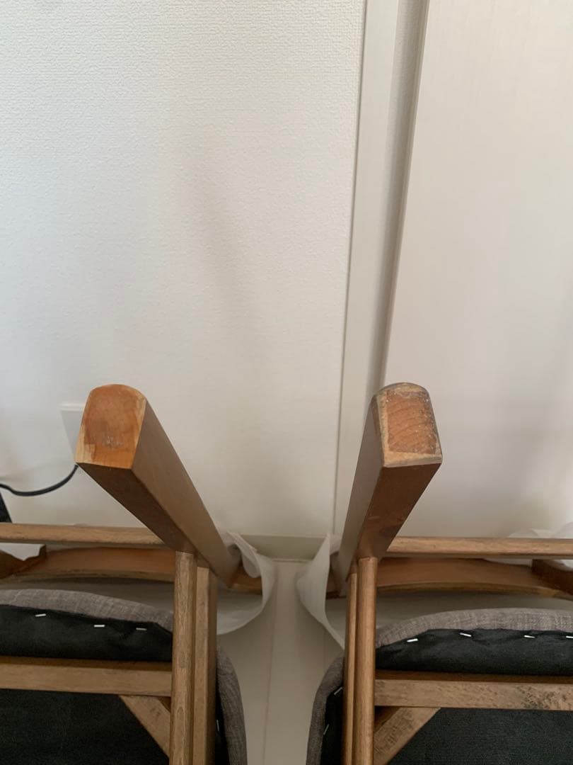 ニトリ　ダイニングチェア(フィルンOC MBR/GY)　2脚