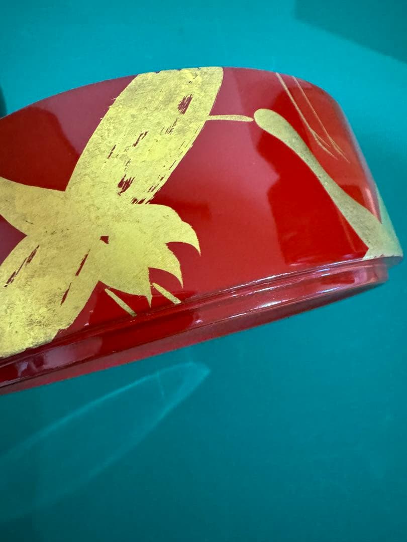 山田平安堂　平安堂　翔鶴　2段重　重箱　美品