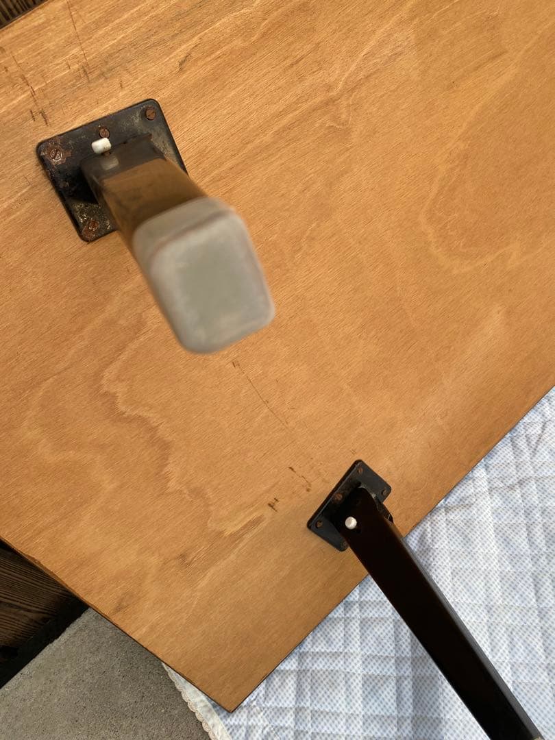 赤いローテーブル　折りたたみ式　180 長方形テーブル　長机　会議　宴会　中華