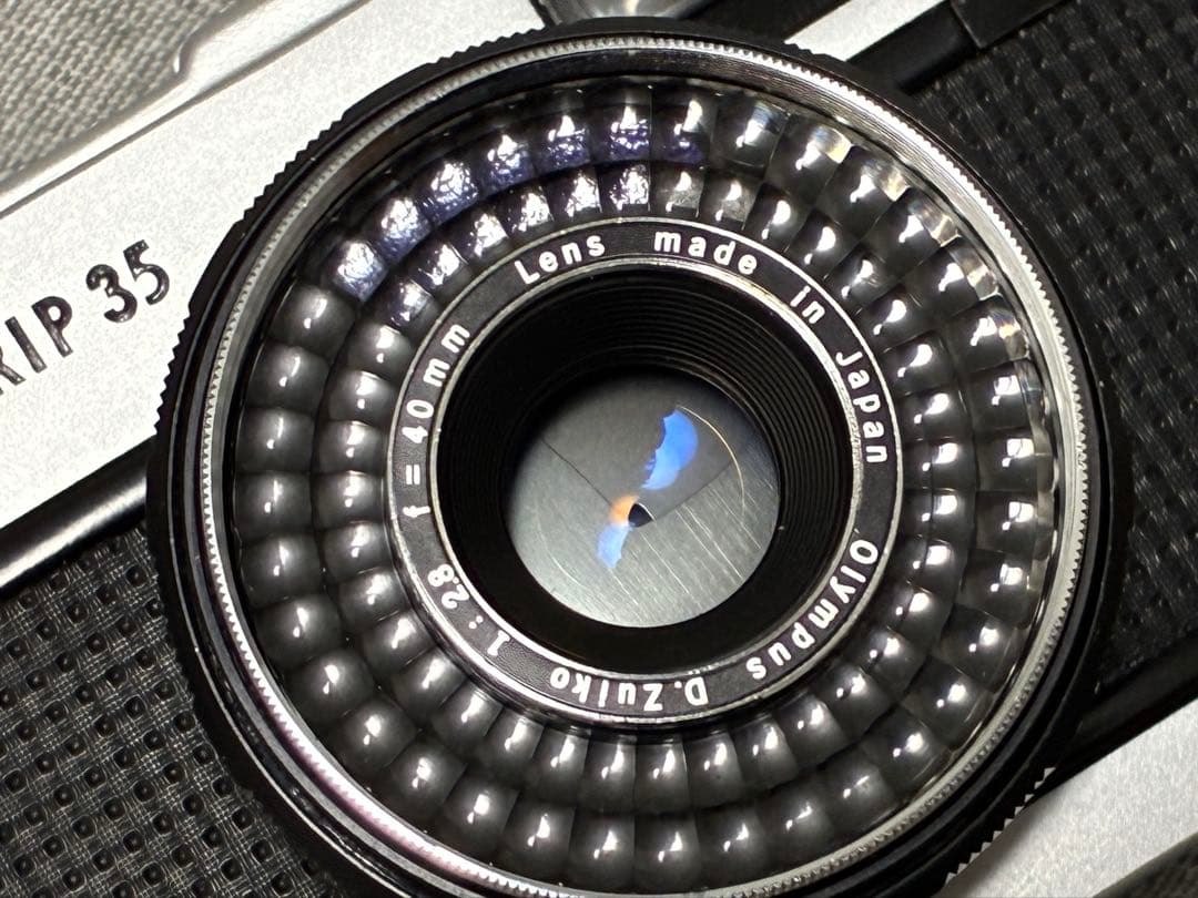 ⭐️動作確認済⭐️モルト交換済⭐️赤ベロOK オリンパス OLYMPUS TRIP35