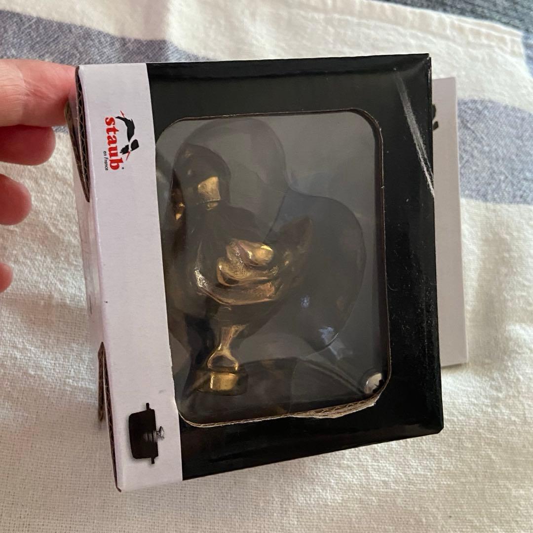 値下げ❗️STAUBアニマルブラスノブ　ルースター【真鍮】