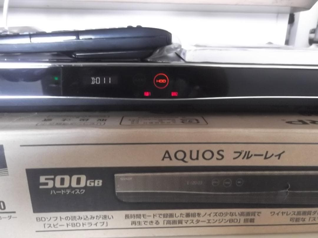 くーすけ様【BD-W550】Ｗ録画・整備完了品・・・・・・