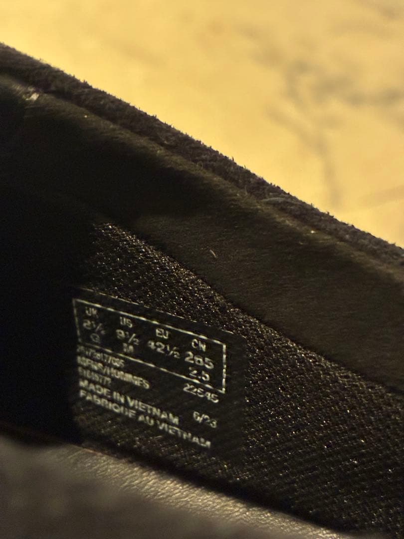 Clarks ワラビー ブラック 27.5cm ※UK8 1/2