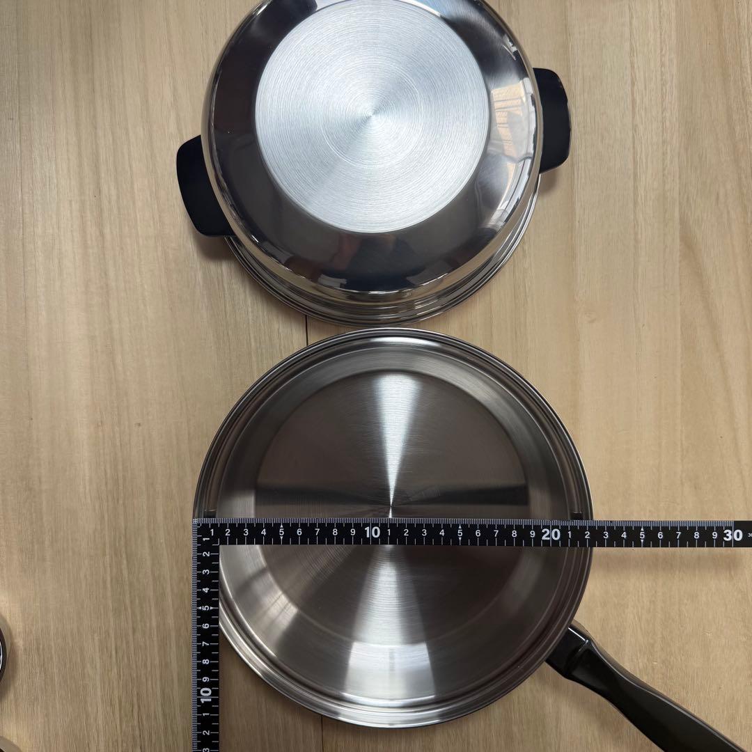 【新品未使用】インコア　フライパンセット　INKOR USA製