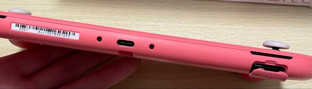 Nintendo Switch Lite ピンク 本体　箱　充電器付き