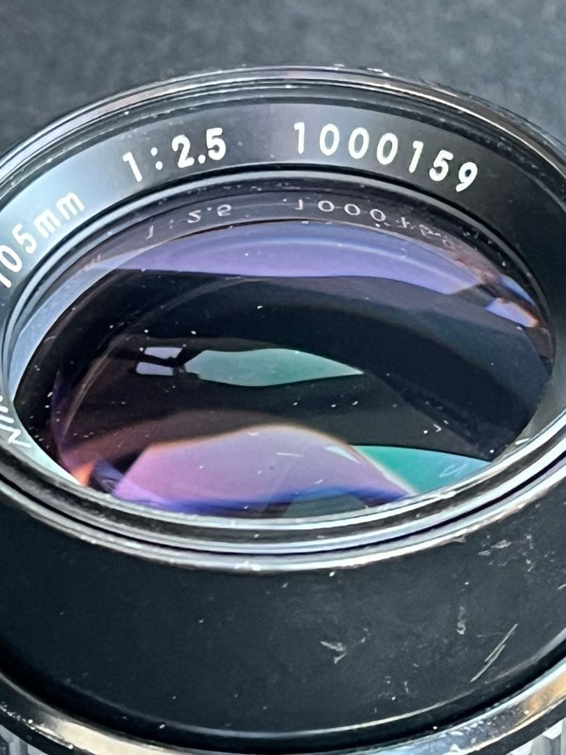 名機 NIKON NIKKOR Ai-S単焦点105mm 1:2.5