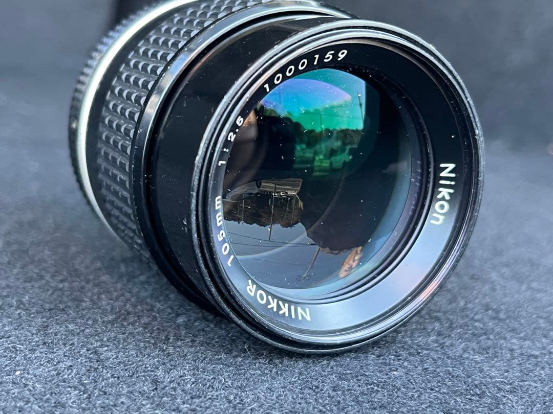 名機 NIKON NIKKOR Ai-S単焦点105mm 1:2.5