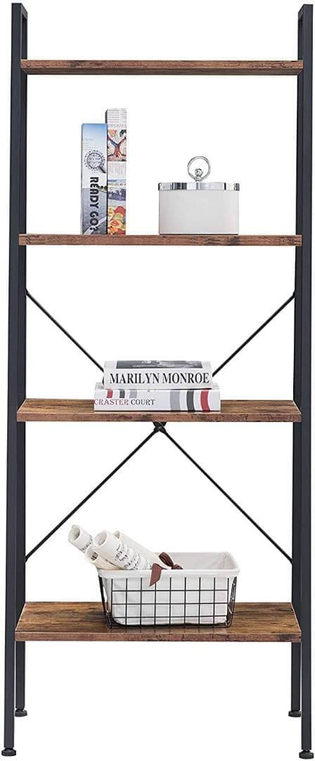 シックなデザイン ヴィンテージ風棚板 オープンラック 棚