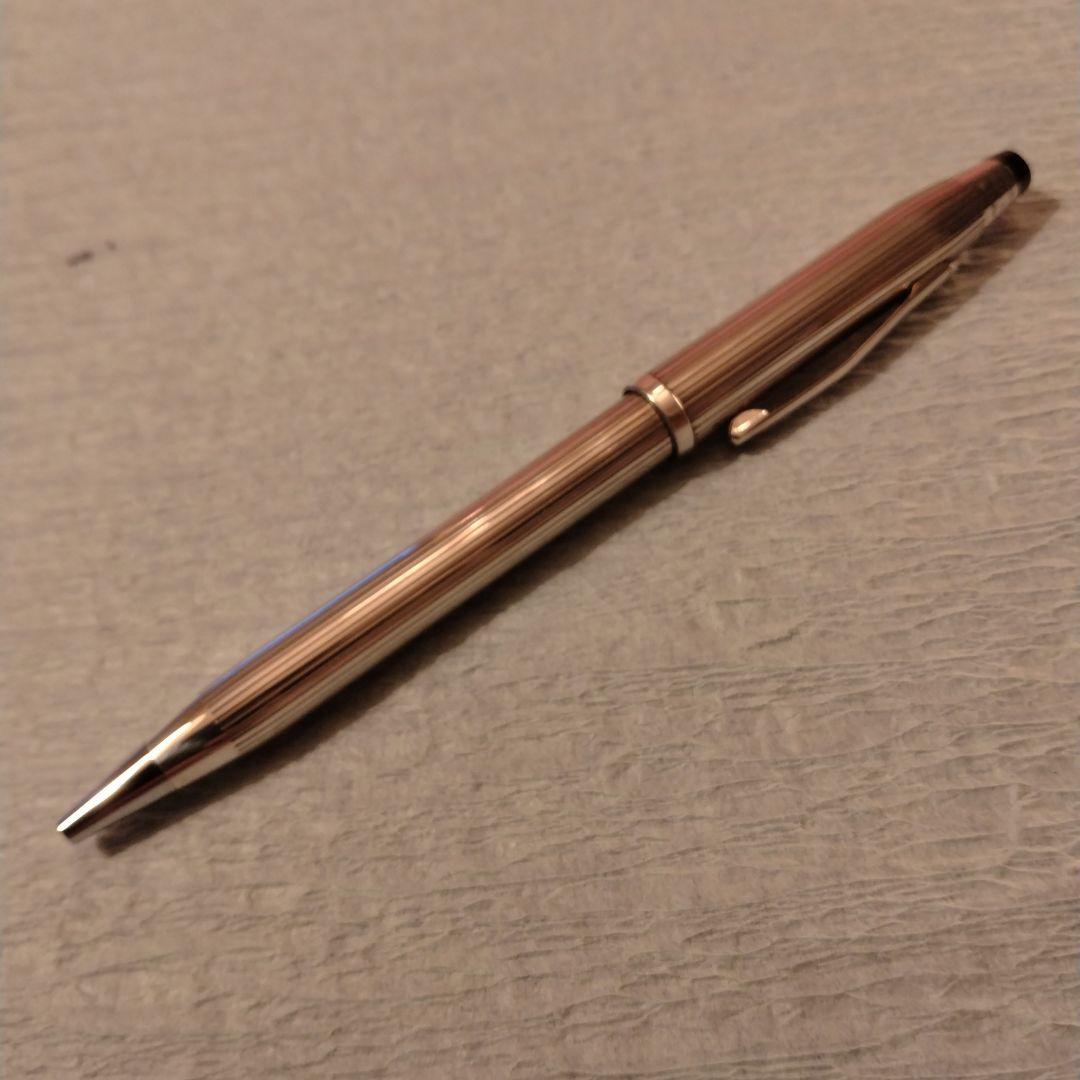 セール（8日まで）　純銀　クロスCentury2 ボールペン 925　ケース付き