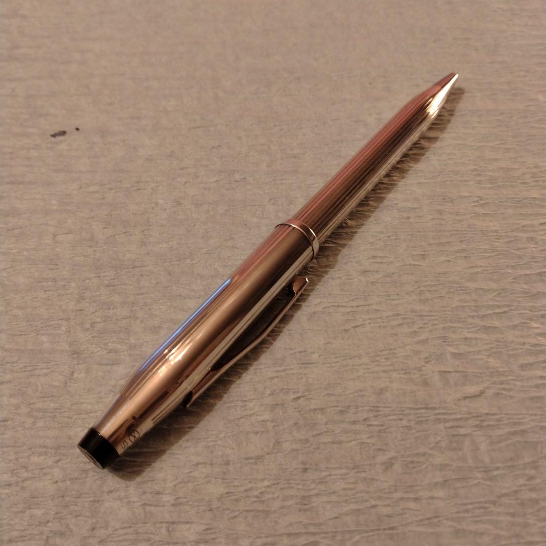 セール（8日まで）　純銀　クロスCentury2 ボールペン 925　ケース付き