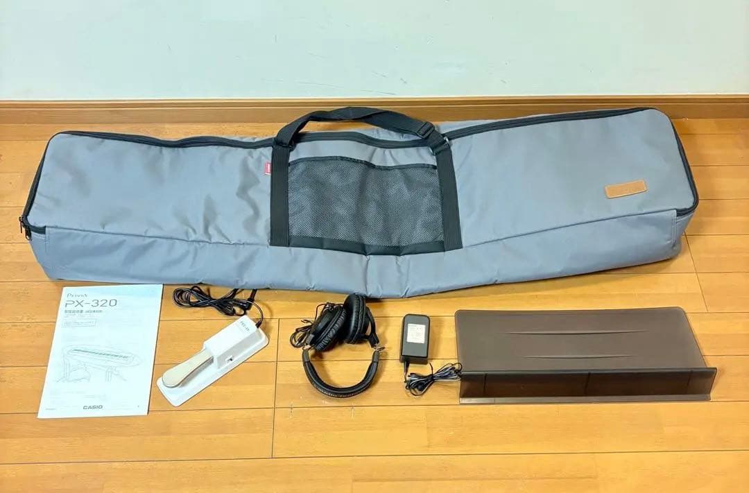 【美品・動作良好】CASIO 電子ピアノ Privia PX-320 付属品多数