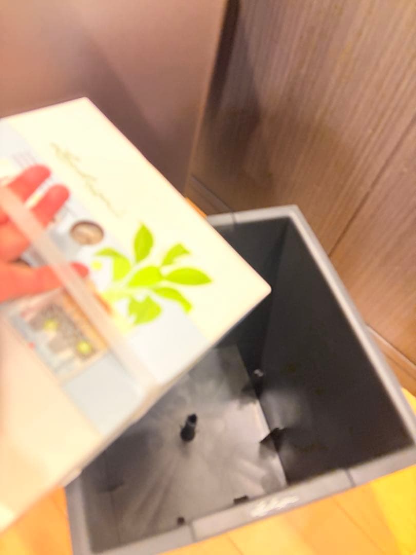 Lechuza 茶30 プランター自動給水プランタ最長12週間水やり不要　訳あり